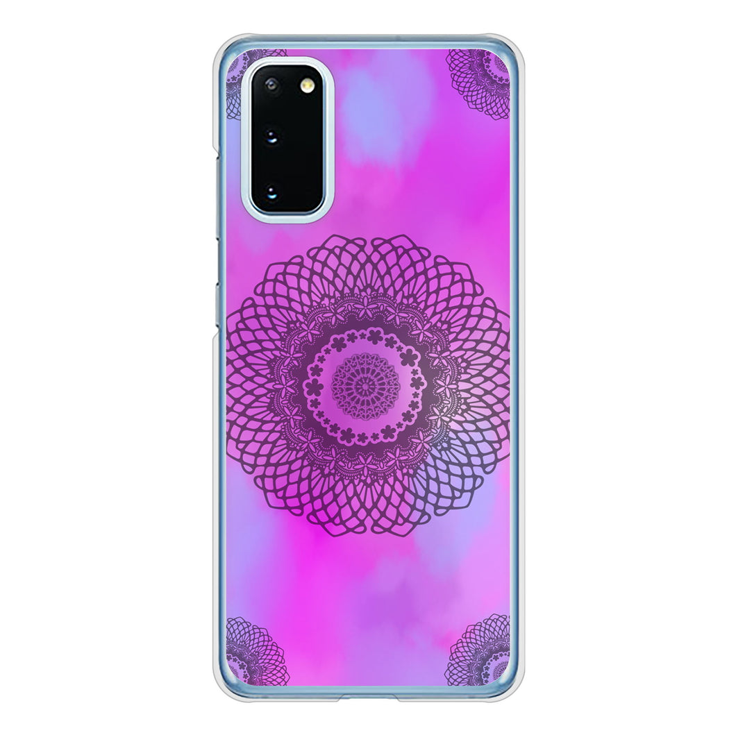 Galaxy S20 5G SC-51A docomo 高画質仕上げ 背面印刷 ハードケース 【YJ344 レース】