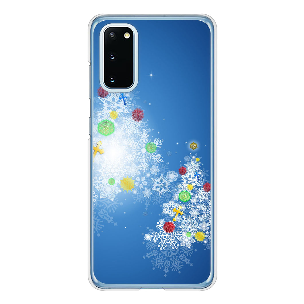 Galaxy S20 5G SC-51A docomo 高画質仕上げ 背面印刷 ハードケース クリスマス
