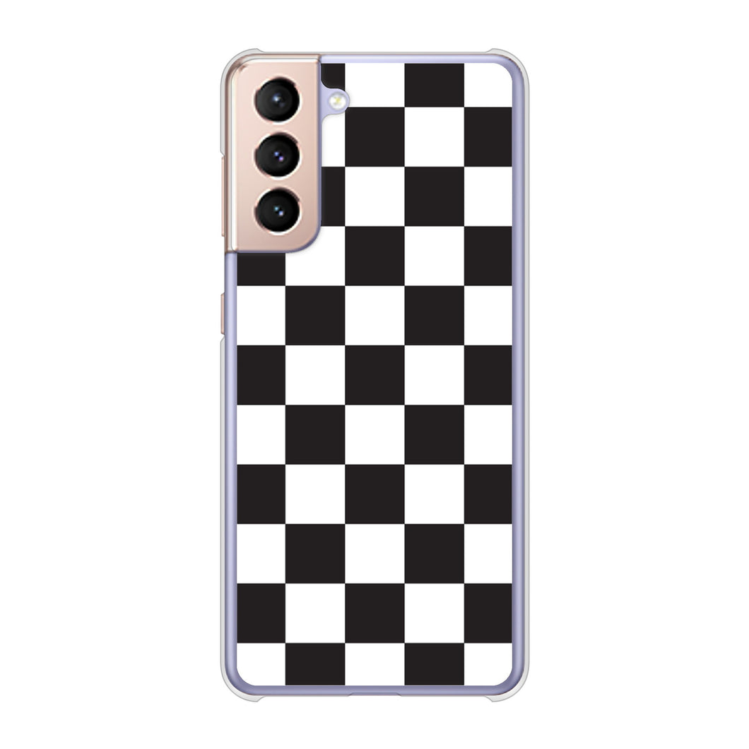 Galaxy S21 5G SC-51B docomo 高画質仕上げ 背面印刷 ハードケース 【151 フラッグチェック】