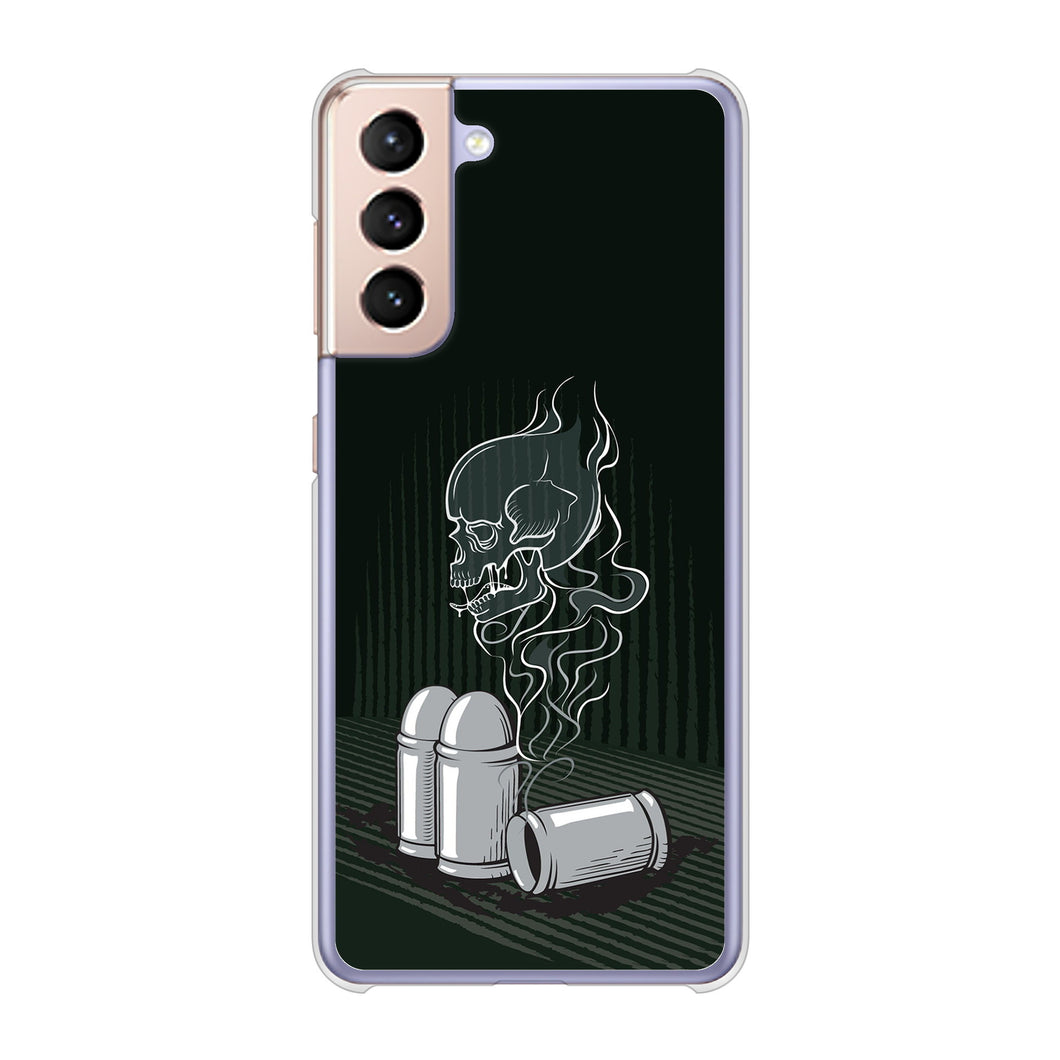 Galaxy S21 5G SC-51B docomo 高画質仕上げ 背面印刷 ハードケース 【481 弾丸】