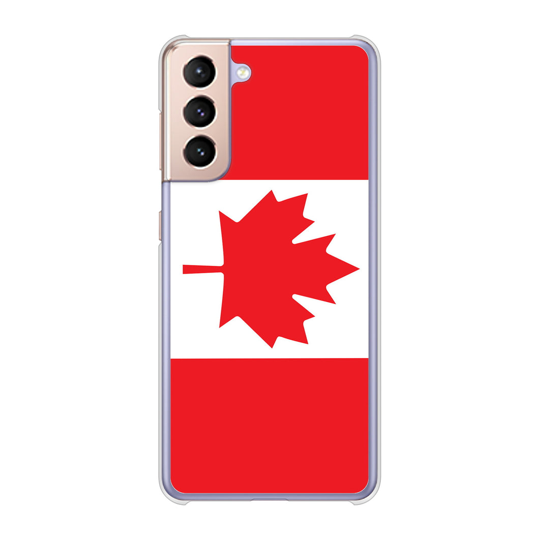 Galaxy S21 5G SC-51B docomo 高画質仕上げ 背面印刷 ハードケース 国旗