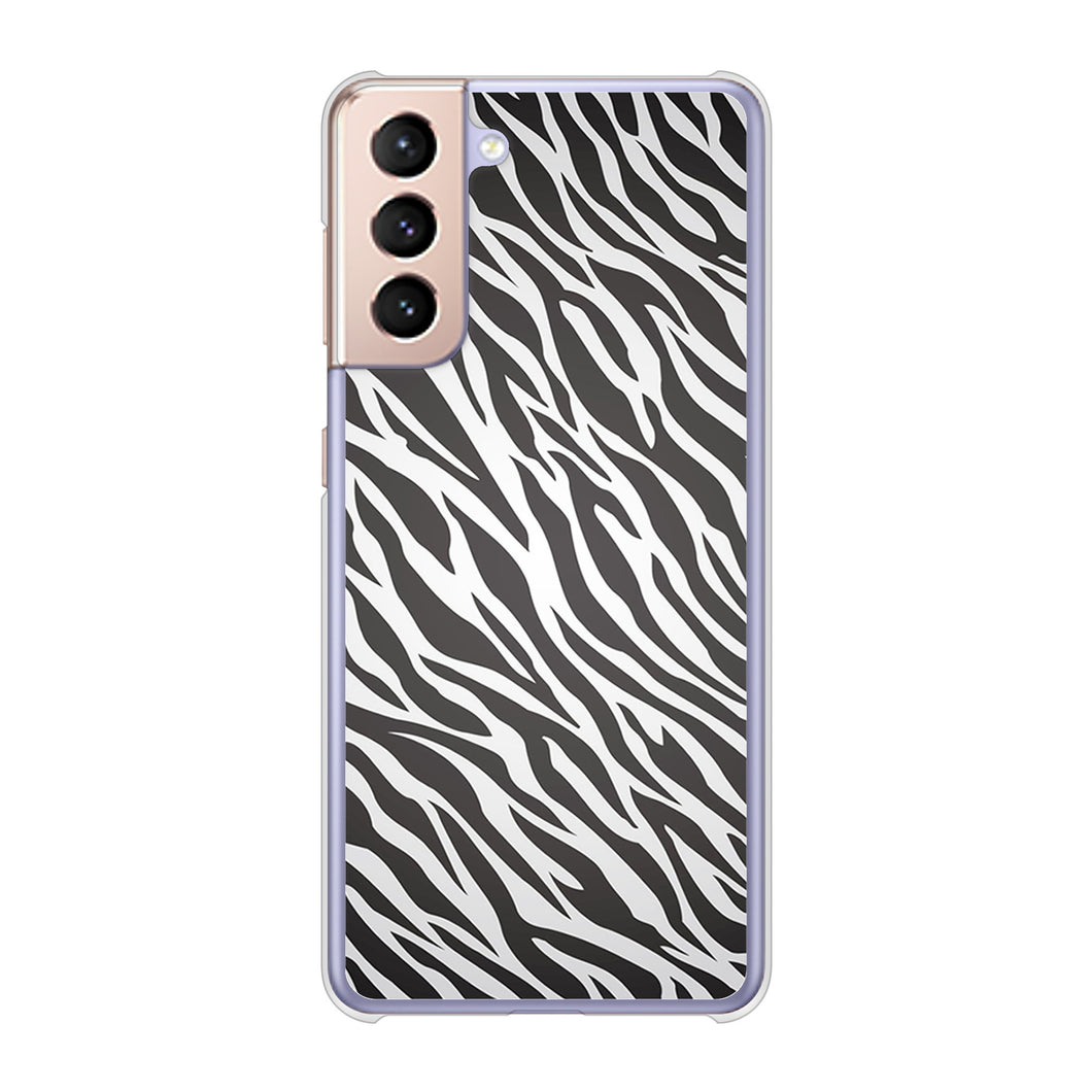 Galaxy S21 5G SC-51B docomo 高画質仕上げ 背面印刷 ハードケース アニマル柄