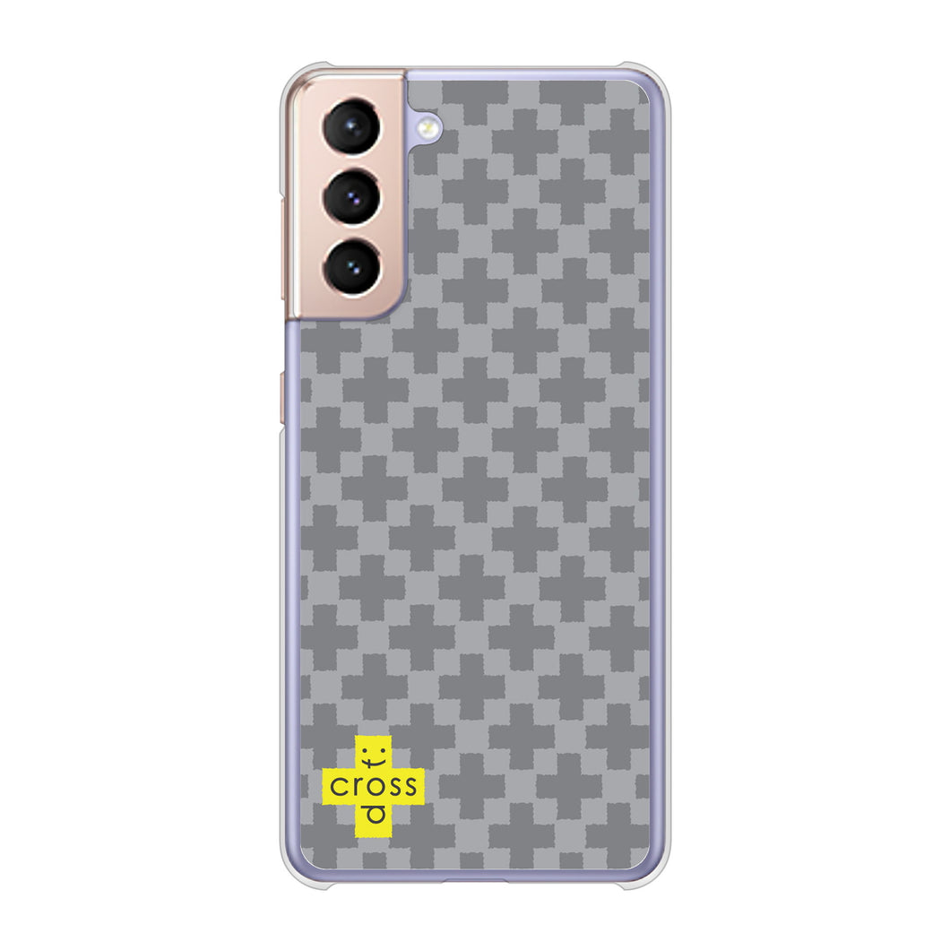 Galaxy S21 5G SC-51B docomo 高画質仕上げ 背面印刷 ハードケース クロスドット