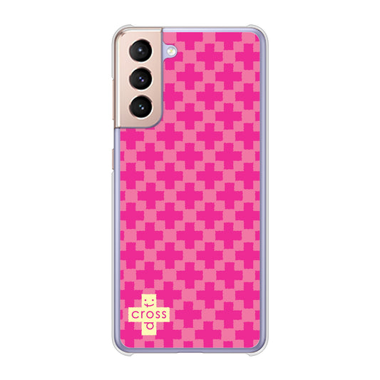 Galaxy S21 5G SC-51B docomo クロスドット ハードケース 背面印刷