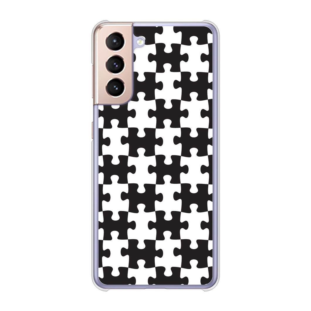 Galaxy S21 5G SC-51B docomo 高画質仕上げ 背面印刷 ハードケース ジグソーパズル