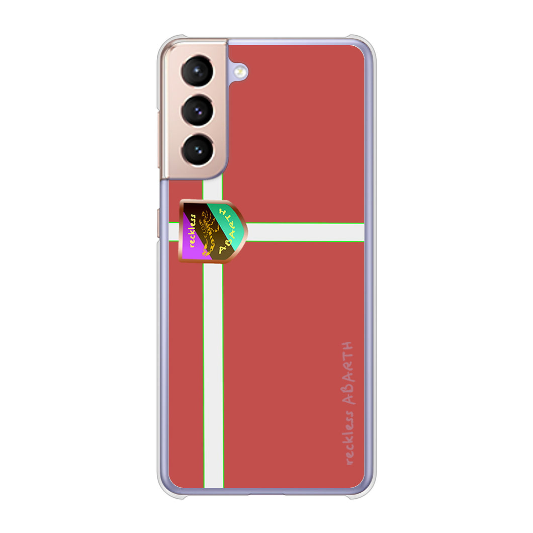 Galaxy S21 5G SC-51B docomo 高画質仕上げ 背面印刷 ハードケース アバルト