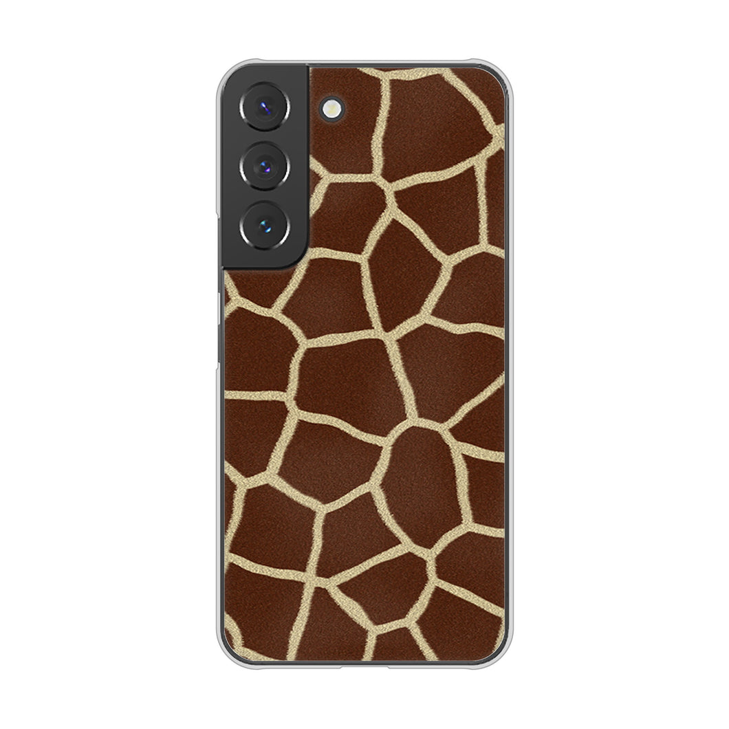 Galaxy S22 SC-51C docomo 高画質仕上げ 背面印刷 ハードケース アニマル柄