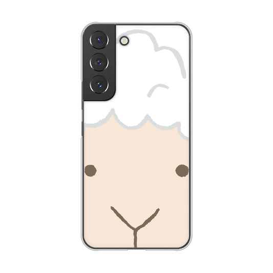 Galaxy S22 SC-51C docomo 高画質仕上げ 背面印刷 ハードケース ドアップアニマル