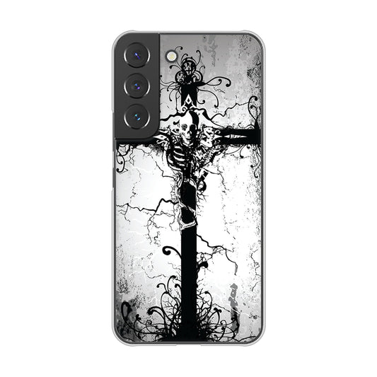 Galaxy S22 SC-51C docomo 高画質仕上げ 背面印刷 ハードケース 【432 張付の骸】