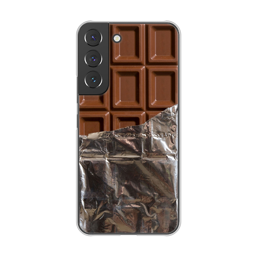 Galaxy S22 SC-51C docomo 高画質仕上げ 背面印刷 ハードケース 板チョコ