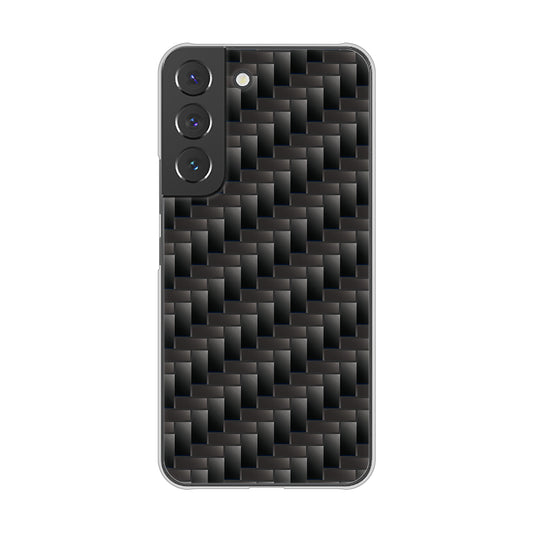 Galaxy S22 SC-51C docomo 高画質仕上げ 背面印刷 ハードケース 【461 カーボン】