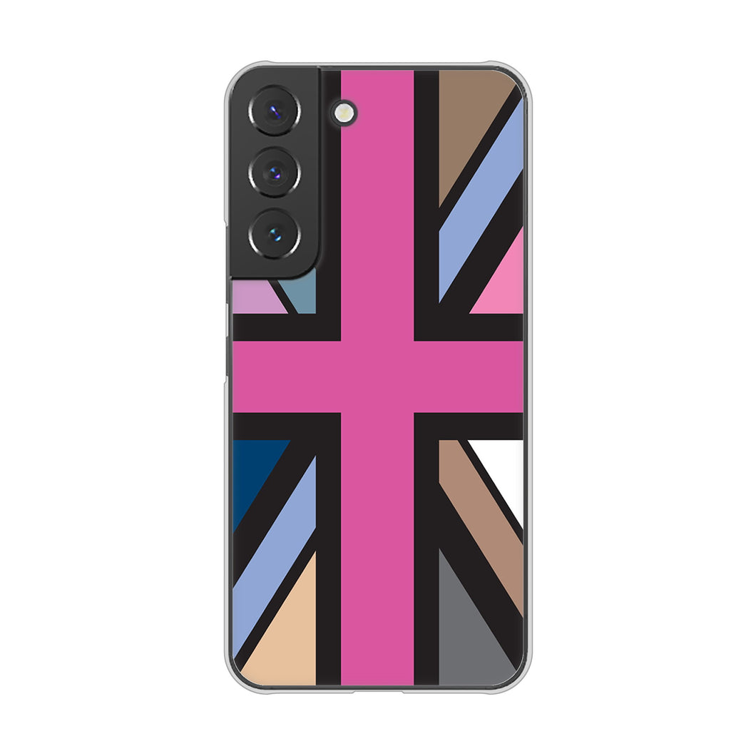 Galaxy S22 SC-51C docomo 高画質仕上げ 背面印刷 ハードケース ユニオンジャック