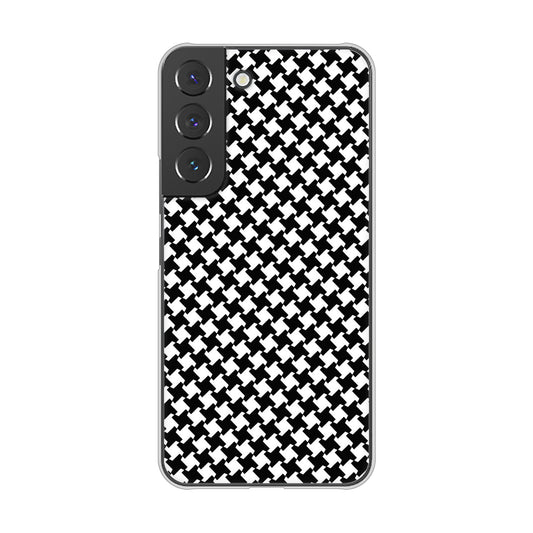 Galaxy S22 SC-51C docomo 高画質仕上げ 背面印刷 ハードケース 【514 和柄&筆文字 風車】