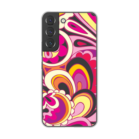 Galaxy S22 SC-51C docomo 高画質仕上げ 背面印刷 ハードケース 【586 ブローアップカラー】