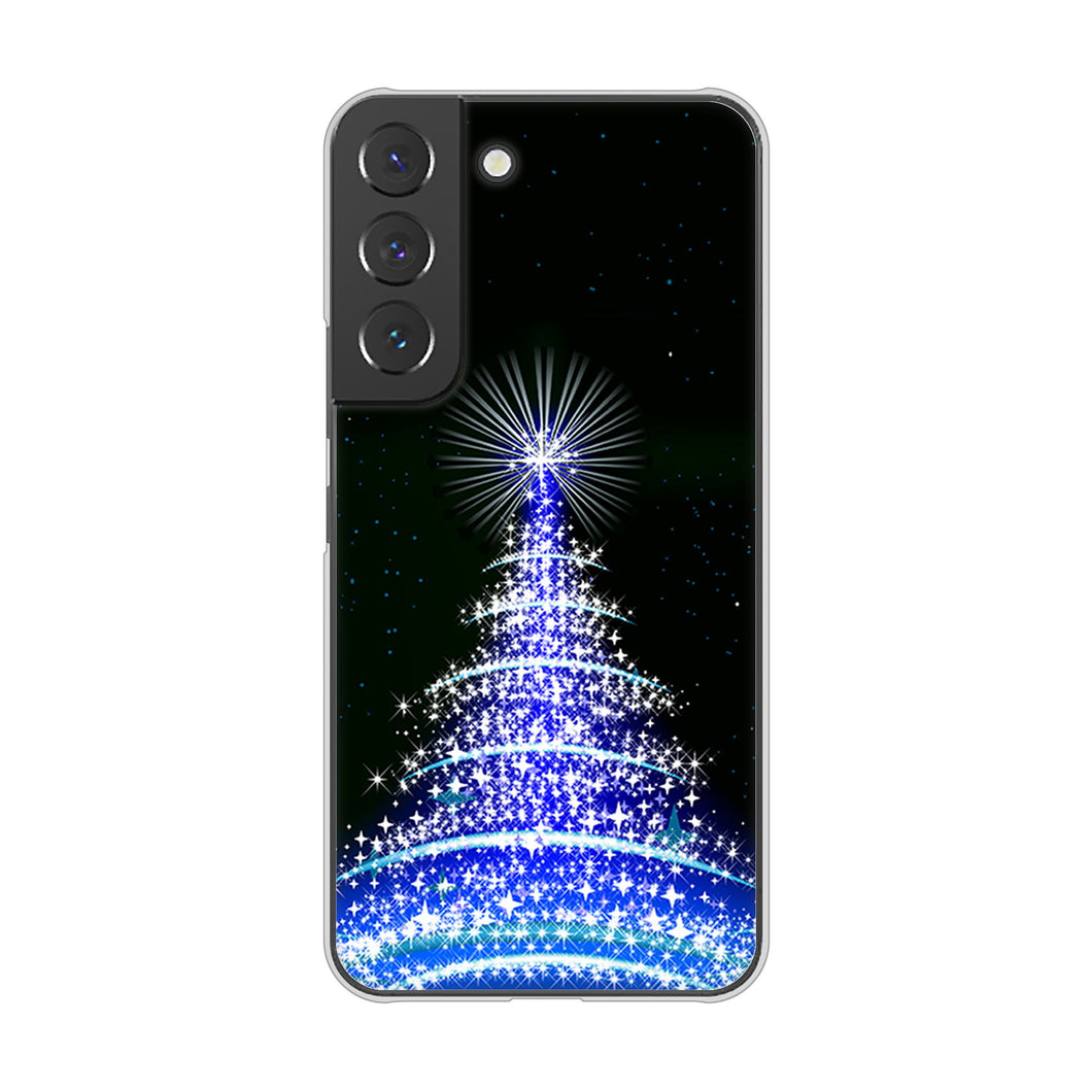 Galaxy S22 SC-51C docomo 高画質仕上げ 背面印刷 ハードケース クリスマス