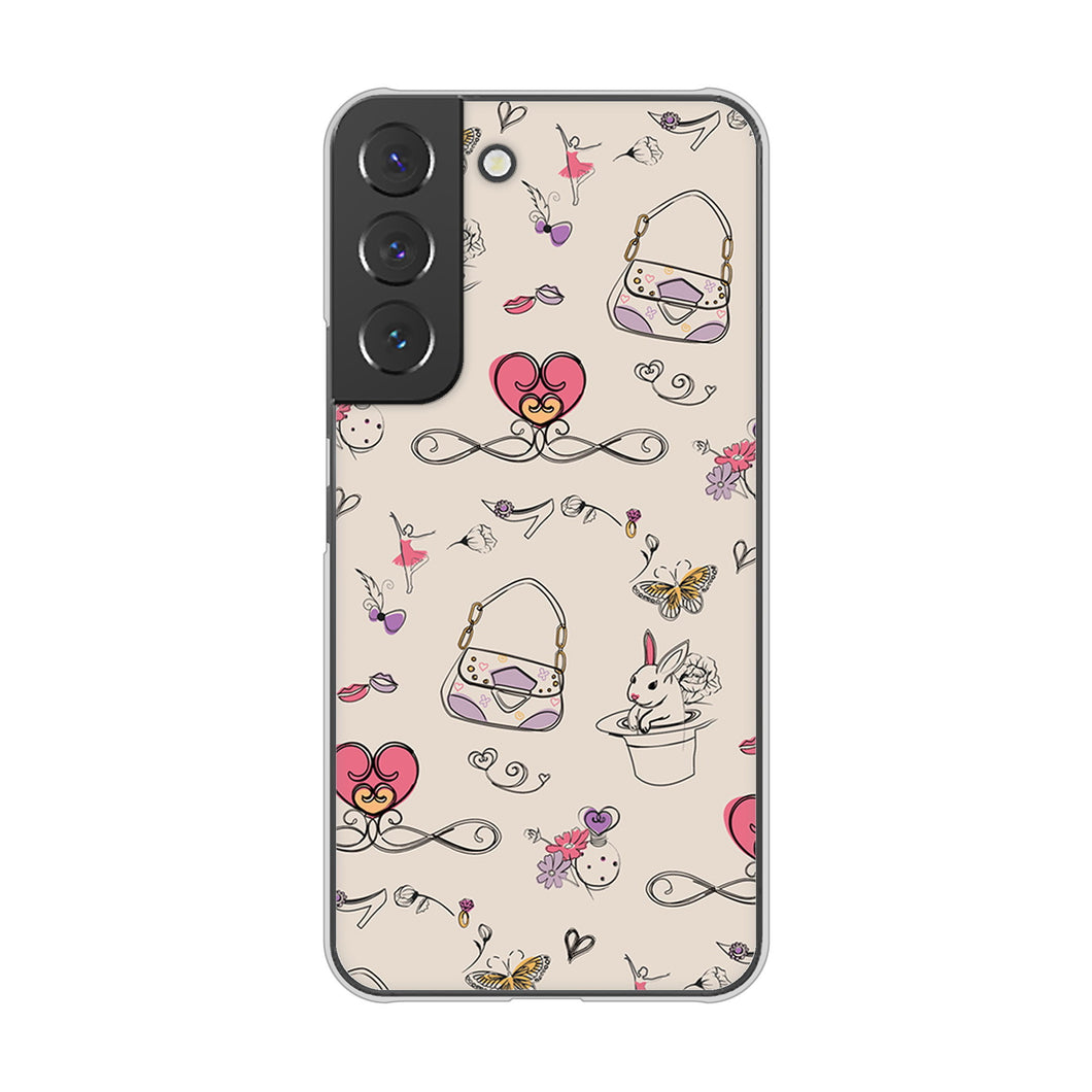 Galaxy S22 SC-51C docomo 高画質仕上げ 背面印刷 ハードケース マルチスタイル