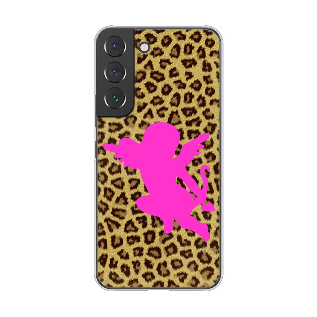 Galaxy S22 SC-51C docomo 高画質仕上げ 背面印刷 ハードケース エンジェル