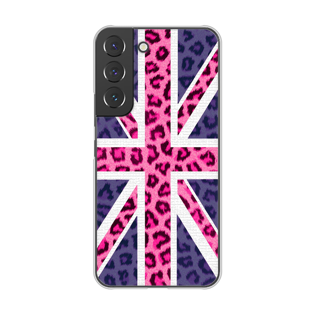 Galaxy S22 SC-51C docomo 高画質仕上げ 背面印刷 ハードケース ユニオンジャック