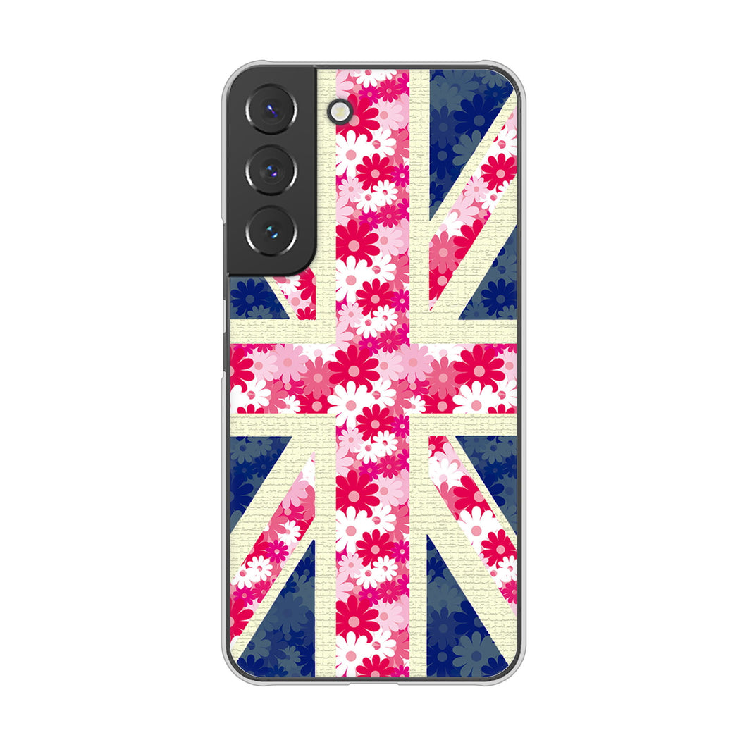 Galaxy S22 SC-51C docomo 高画質仕上げ 背面印刷 ハードケース ユニオンジャック