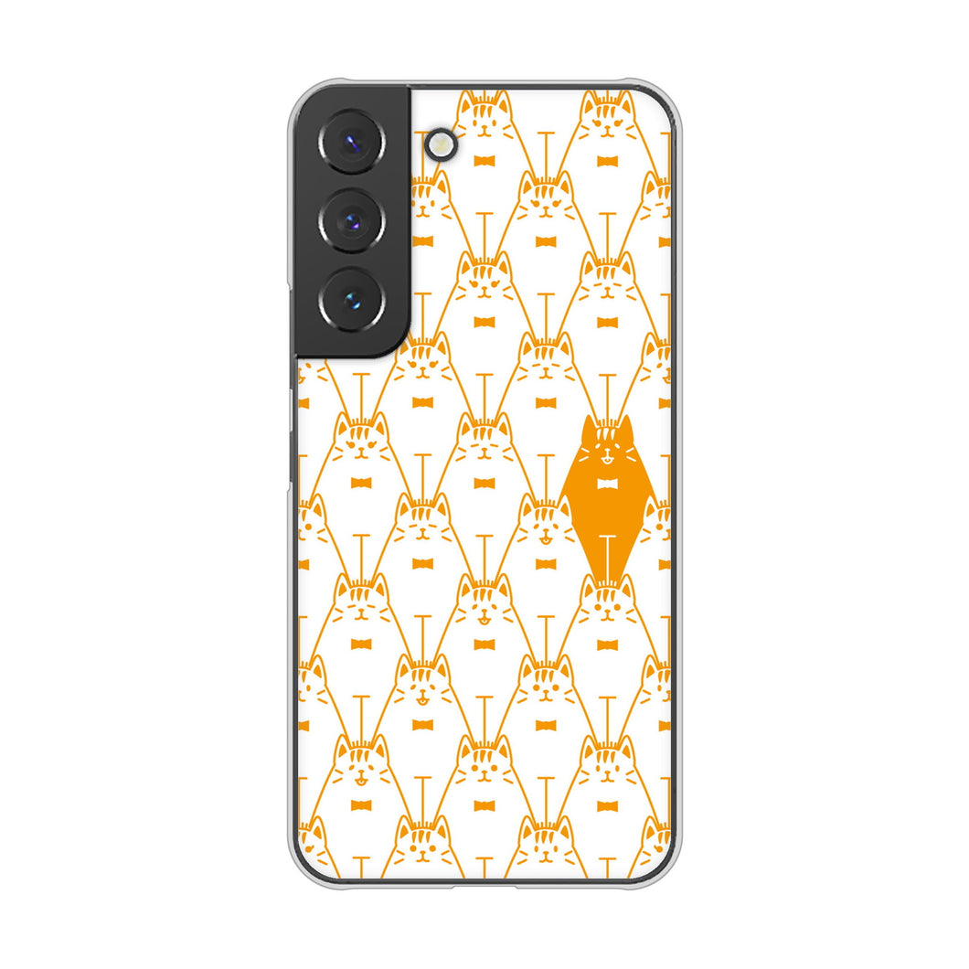 Galaxy S22 SC-51C docomo 高画質仕上げ 背面印刷 ハードケース パターンアニマル