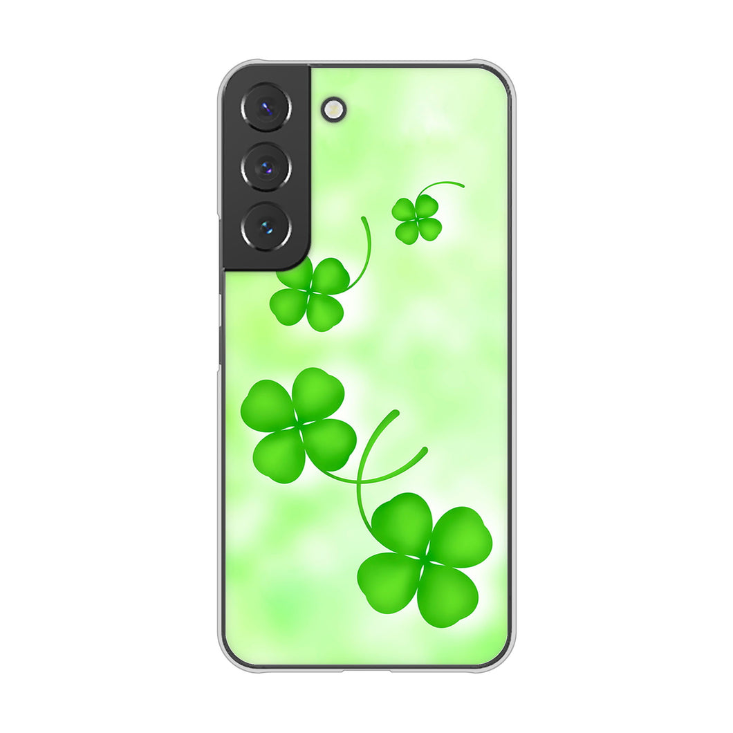 Galaxy S22 SC-51C docomo 高画質仕上げ 背面印刷 ハードケース 【VA819 まいおりる幸運】