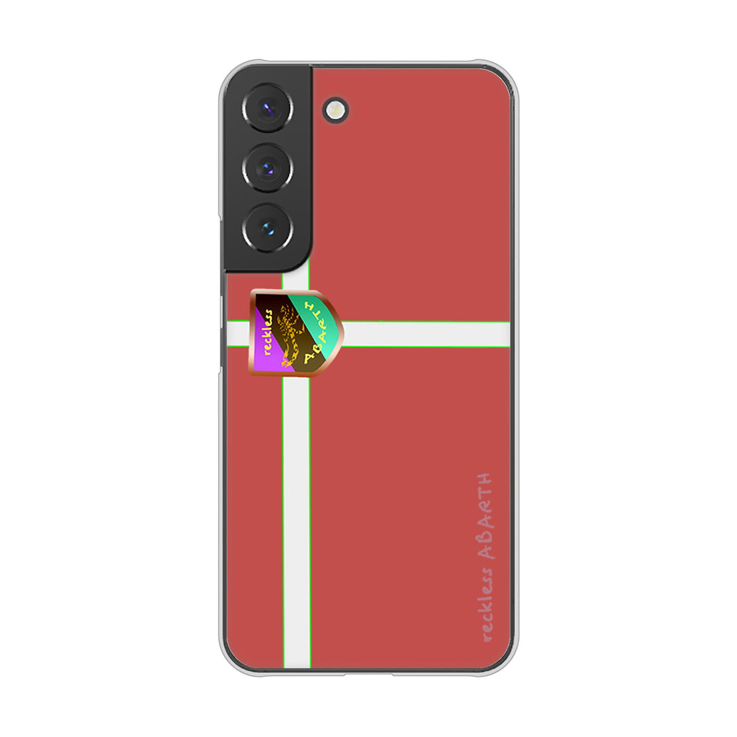 Galaxy S22 SC-51C docomo 高画質仕上げ 背面印刷 ハードケース アバルト