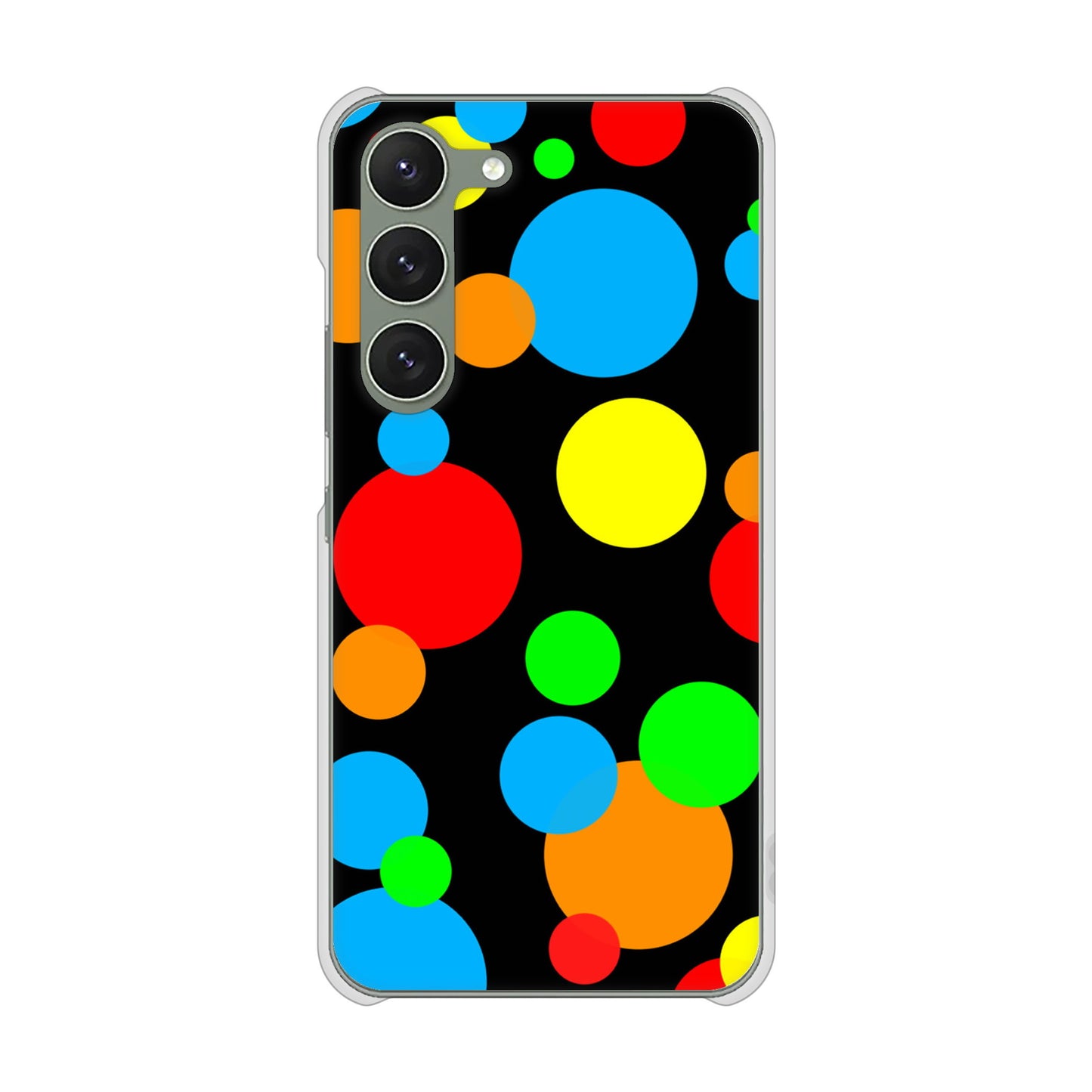 Galaxy S23 SC-51D docomo 高画質仕上げ 背面印刷 ハードケース 【076 シンプル(大阪のおばちゃん)】