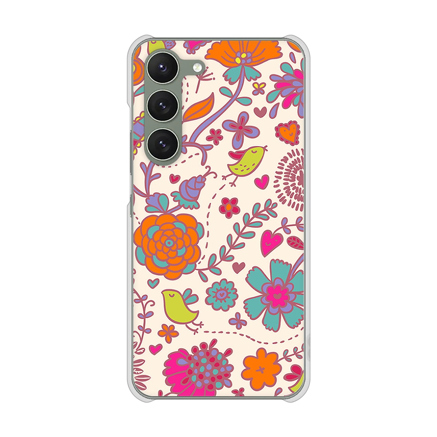 Galaxy S23 SC-51D docomo 高画質仕上げ 背面印刷 ハードケース マルチスタイル