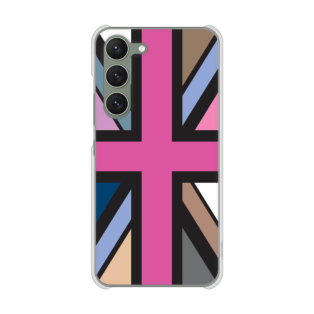 Galaxy S23 SC-51D docomo 高画質仕上げ 背面印刷 ハードケース ユニオンジャック