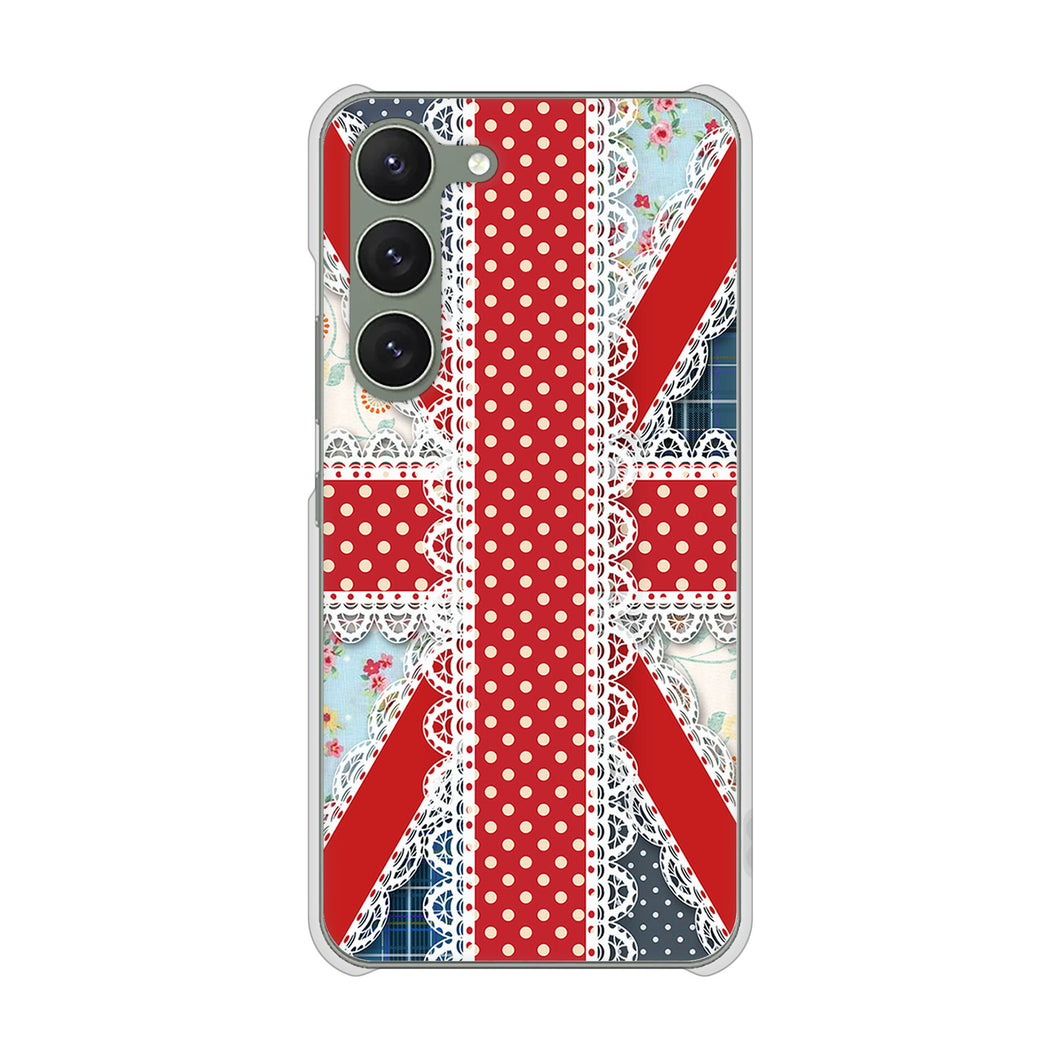 Galaxy S23 SC-51D docomo 高画質仕上げ 背面印刷 ハードケース ユニオンジャック