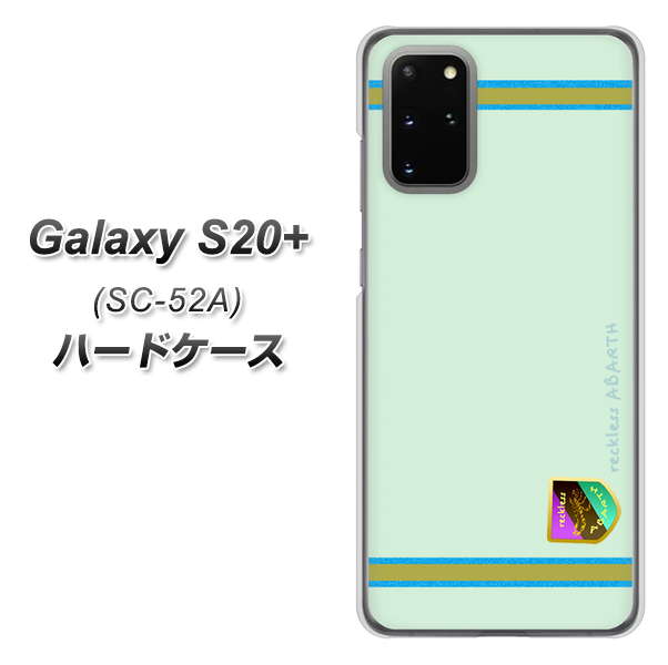 docomo ギャラクシーS20+ SC-52A 高画質仕上げ 背面印刷 ハードケース【YC938 アバルト09】