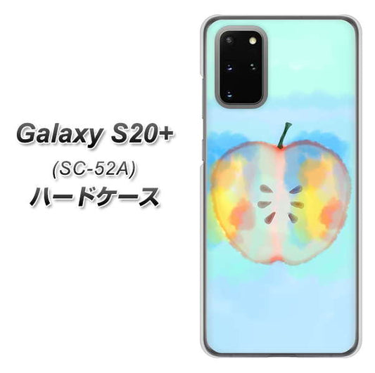 Galaxy S20+ 5G SC-52A docomo YJ181 りんご 水彩181 ハードケース 背面印刷