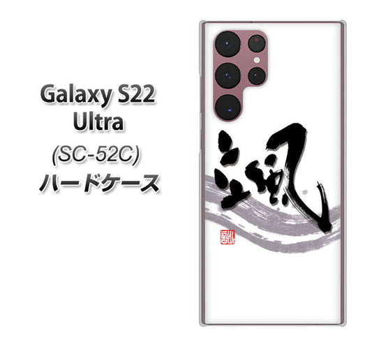 Galaxy S22 Ultra SC-52C docomo 高画質仕上げ 背面印刷 ハードケース【OE827 颯】
