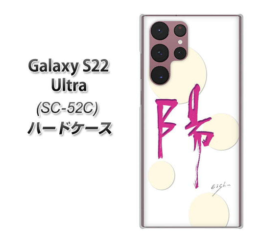 Galaxy S22 Ultra SC-52C docomo 高画質仕上げ 背面印刷 ハードケース【OE833 陽】