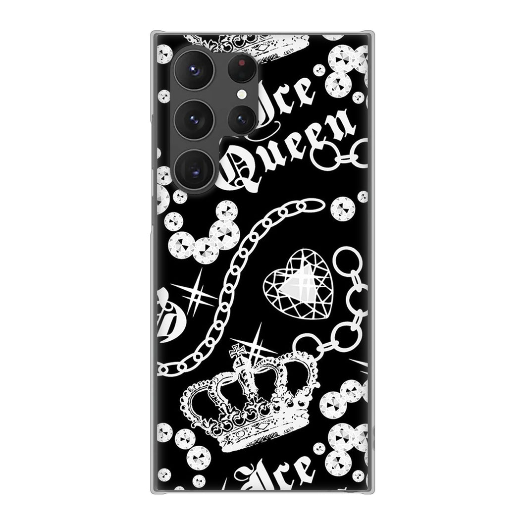 Galaxy S23 Ultra SC-52D docomo 高画質仕上げ 背面印刷 ハードケース 【187 ゴージャス クラウン】