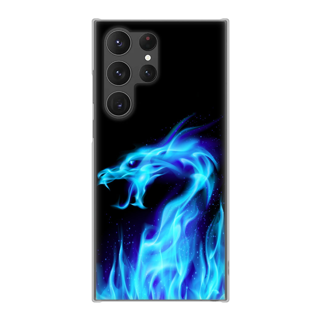 Galaxy S23 Ultra SC-52D docomo 高画質仕上げ 背面印刷 ハードケース ドラゴン