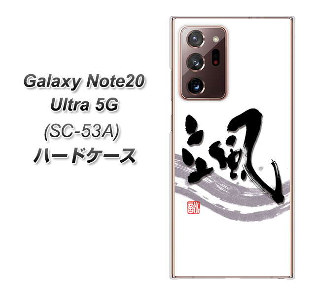 docomo ギャラクシー ノート20 ウルトラ 5G SC-53A 高画質仕上げ 背面印刷 ハードケース【OE827 颯】