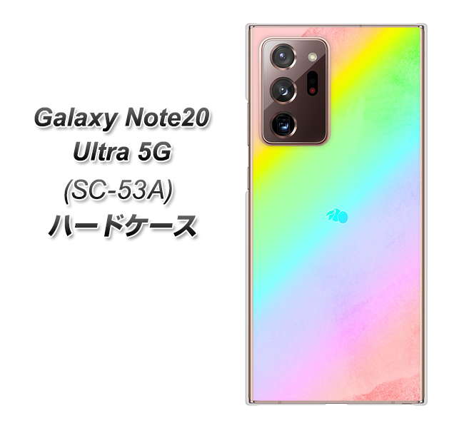 docomo ギャラクシー ノート20 ウルトラ 5G SC-53A 高画質仕上げ 背面印刷 ハードケース【YJ287 デザイン】