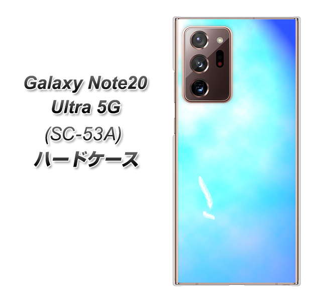 docomo ギャラクシー ノート20 ウルトラ 5G SC-53A 高画質仕上げ 背面印刷 ハードケース【YJ291 デザイン　光】