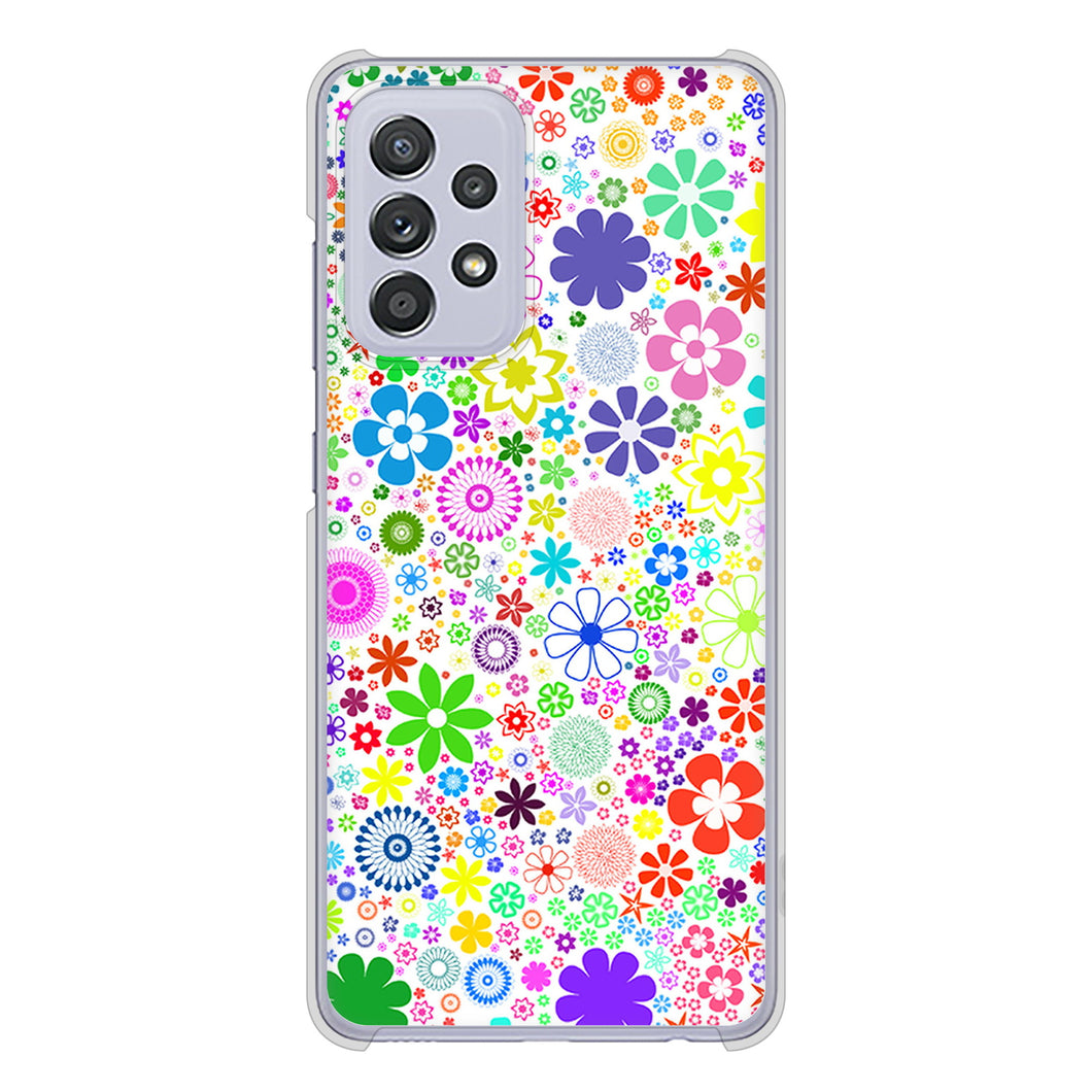 Galaxy A52 5G SC-53B 高画質仕上げ 背面印刷 ハードケース リバティプリント