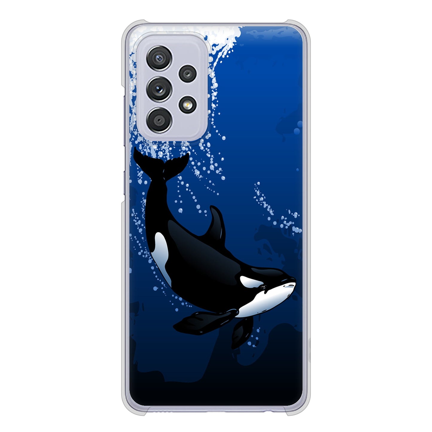 Galaxy A52 5G SC-53B 高画質仕上げ 背面印刷 ハードケース 海の守り神