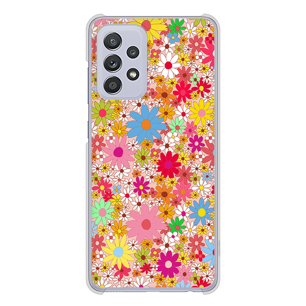 Galaxy A52 5G SC-53B 高画質仕上げ 背面印刷 ハードケース リバティプリント