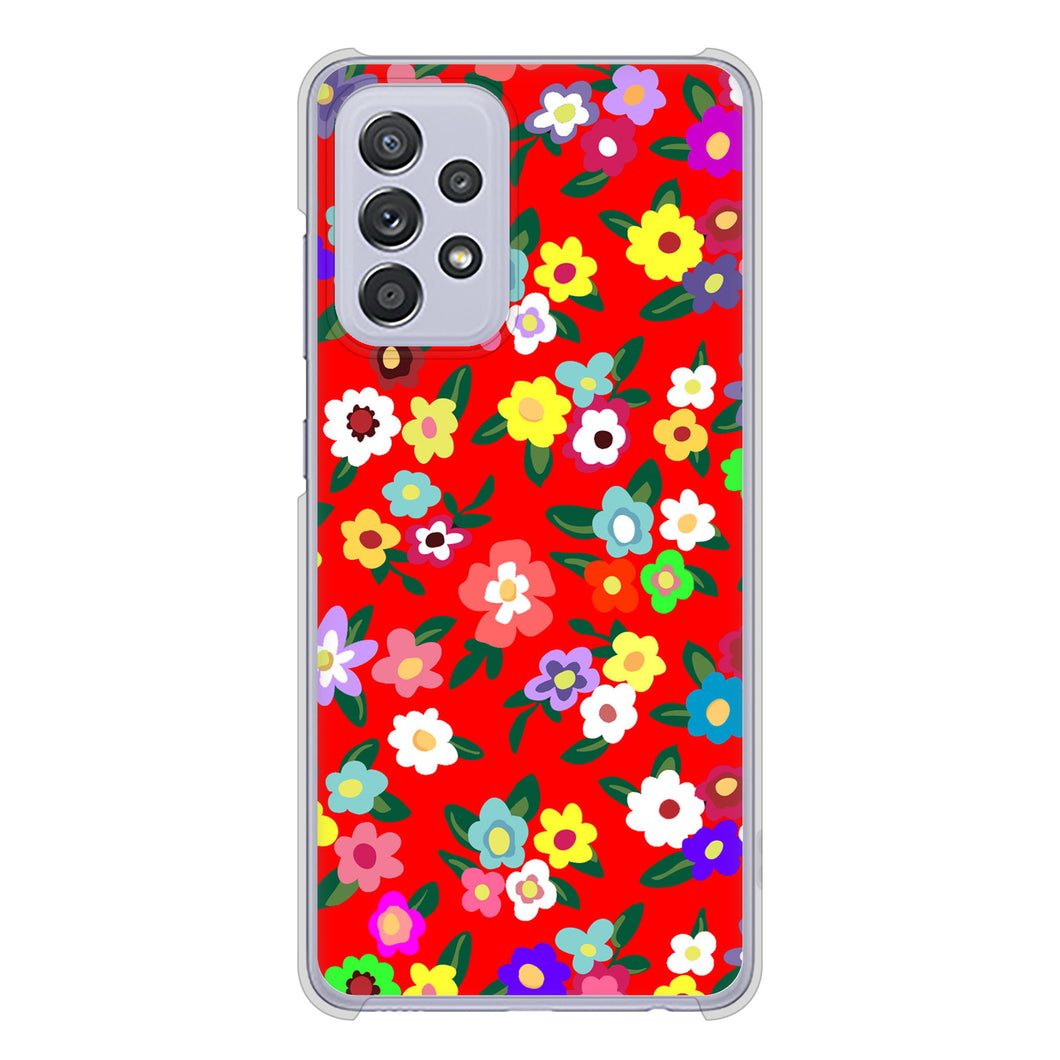 Galaxy A52 5G SC-53B 高画質仕上げ 背面印刷 ハードケース リバティプリント