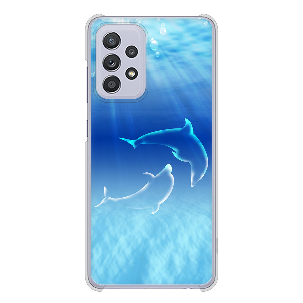 Galaxy A52 5G SC-53B 高画質仕上げ 背面印刷 ハードケース 海の守り神