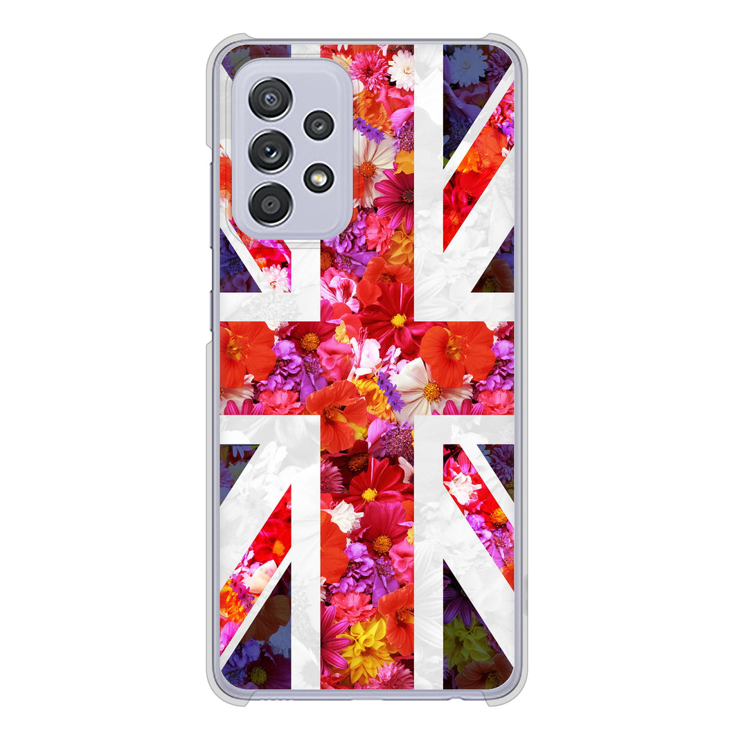 Galaxy A52 5G SC-53B 高画質仕上げ 背面印刷 ハードケース ユニオンジャック