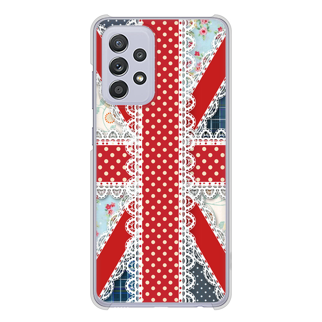 Galaxy A52 5G SC-53B 高画質仕上げ 背面印刷 ハードケース ユニオンジャック