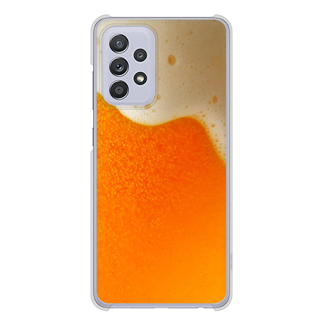 Galaxy A52 5G SC-53B 高画質仕上げ 背面印刷 ハードケース 生ビール
