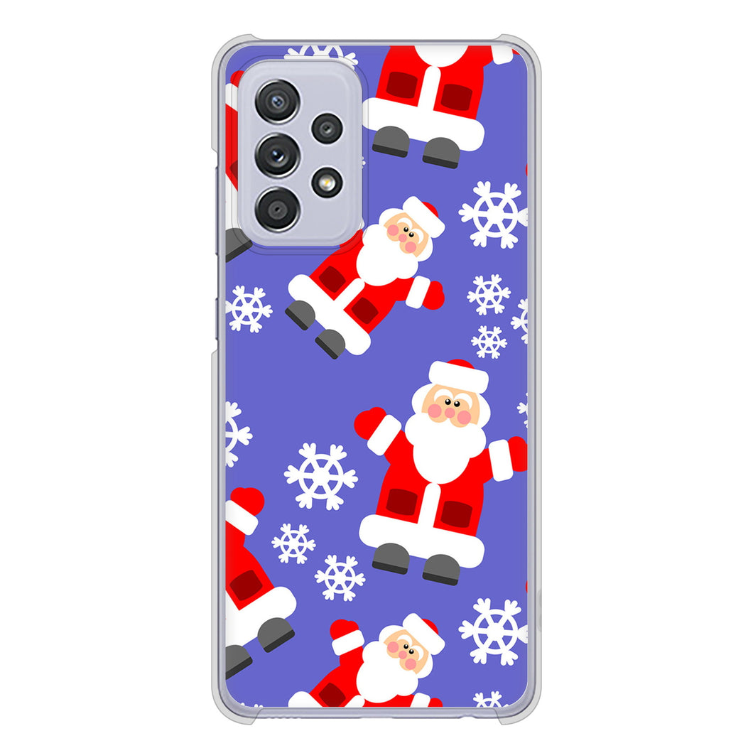 Galaxy A52 5G SC-53B 高画質仕上げ 背面印刷 ハードケース クリスマス