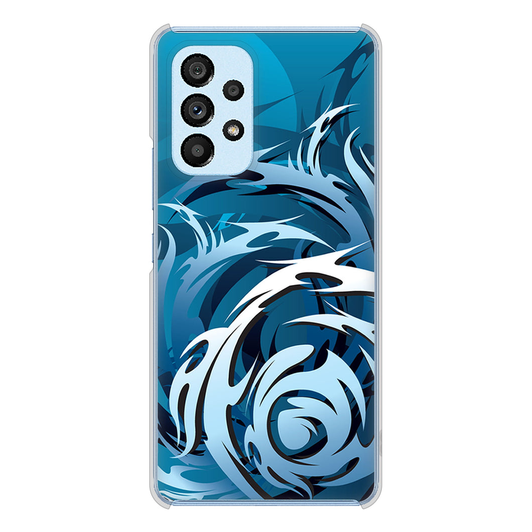 Galaxy A53 5G SC-53C docomo 高画質仕上げ 背面印刷 ハードケース 【731 ドラゴンサークル】