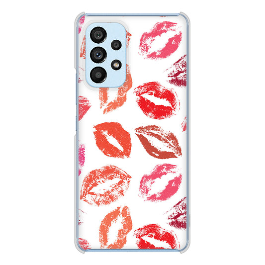 Galaxy A53 5G SC-53C docomo 高画質仕上げ 背面印刷 ハードケース 【734 キスkissキス】